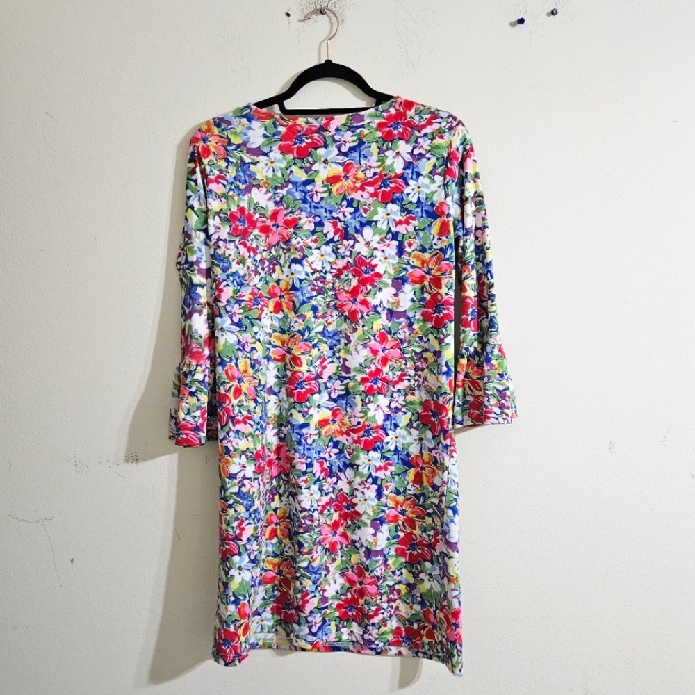 Caribbean Joe Floral Summer Dress - Picture 2 of 6